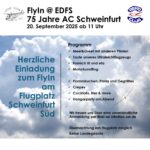 FlyIn@EDFS zur 75 Jahrfeier des Aero-Club Schweinfurt