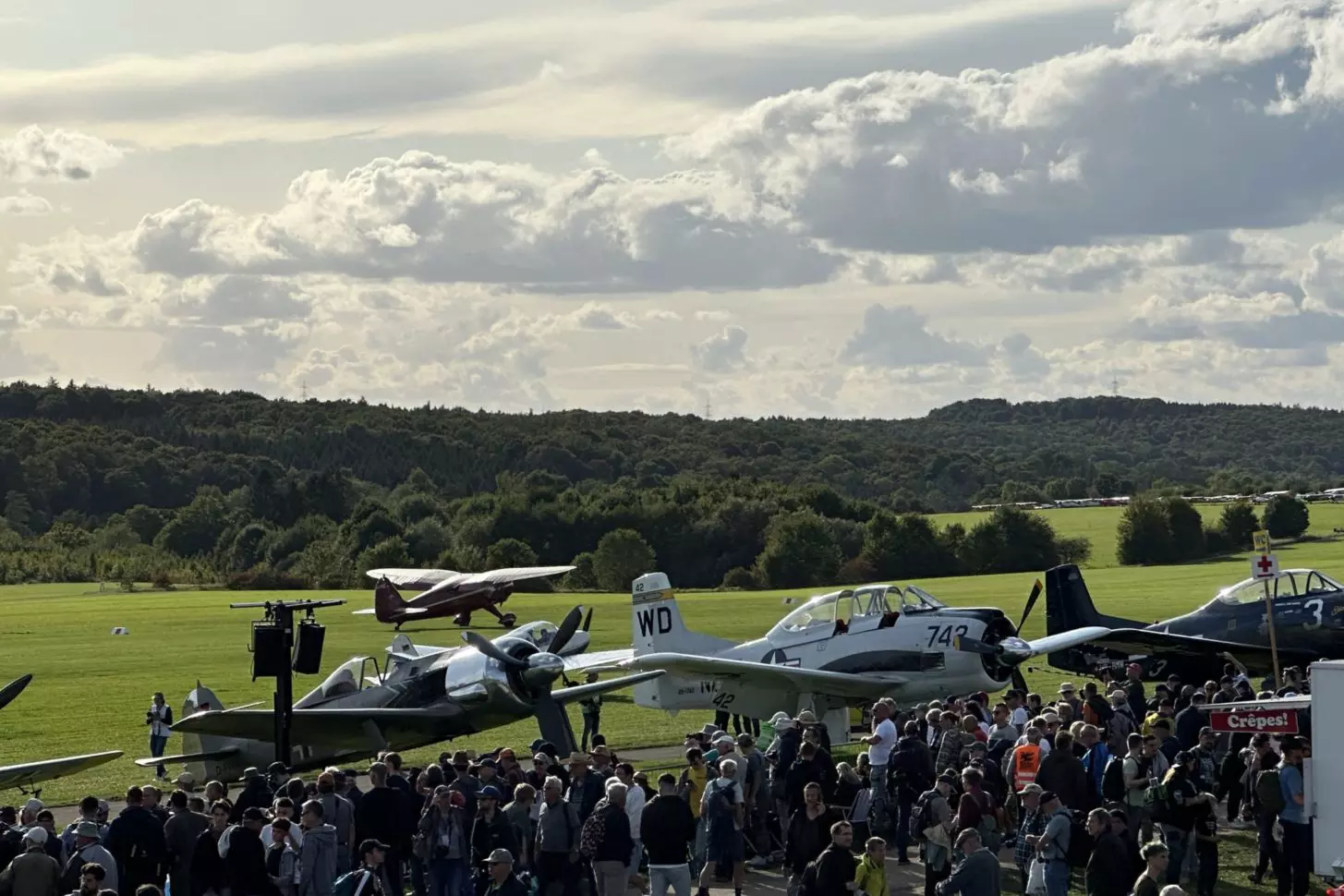 Oldtimer-Fliegertreffen Hahnweide 2025: echte Originale