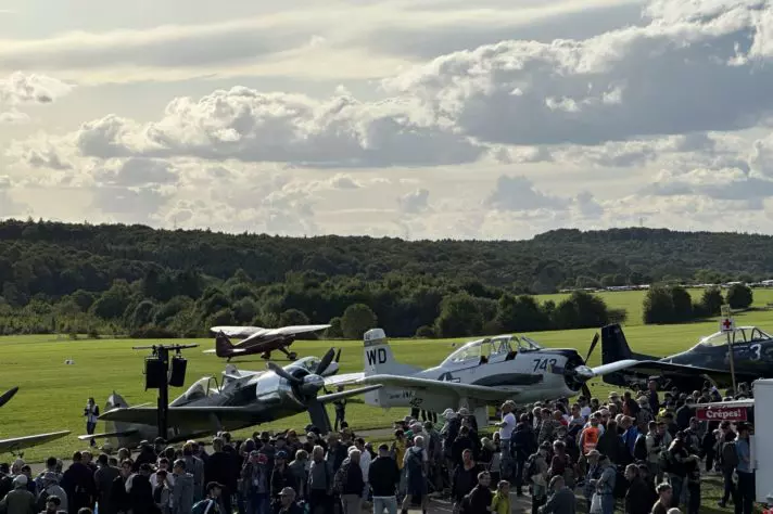 Oldtimer-Fliegertreffen Hahnweide 2025: echte Originale