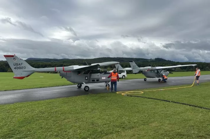 Oldtimer-Fliegertreffen 2025: Alles schaut nach oben