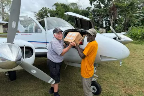 Bob, Pilot in Papua Neuguinea