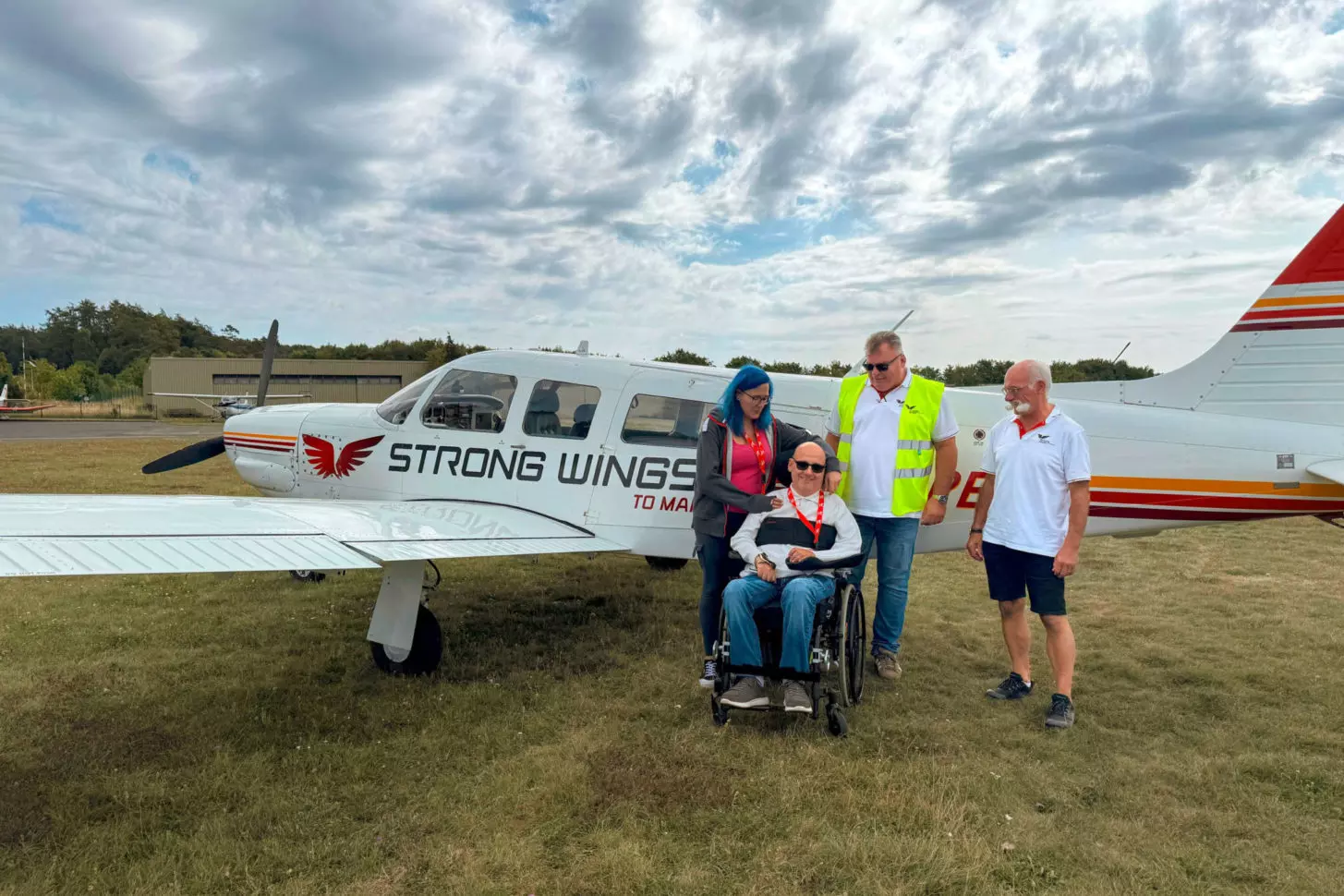 ​Barrierefreies Fliegen: Strong Wings hebt in Coburg ab