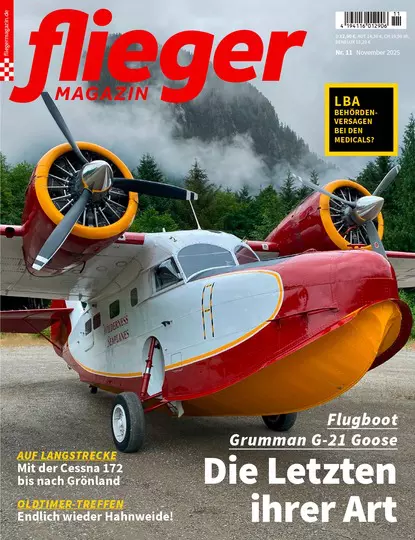 fliegermagazin 11/2025: Das Flugboot Grumman G-21 Goose im Linienbetrieb
