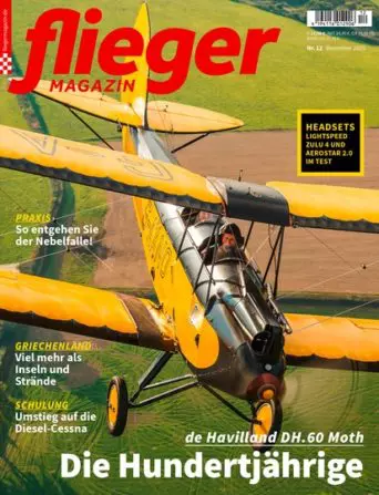 fliegermagazin 12/2025: Die de Havilland DH.60 Moth wird 100