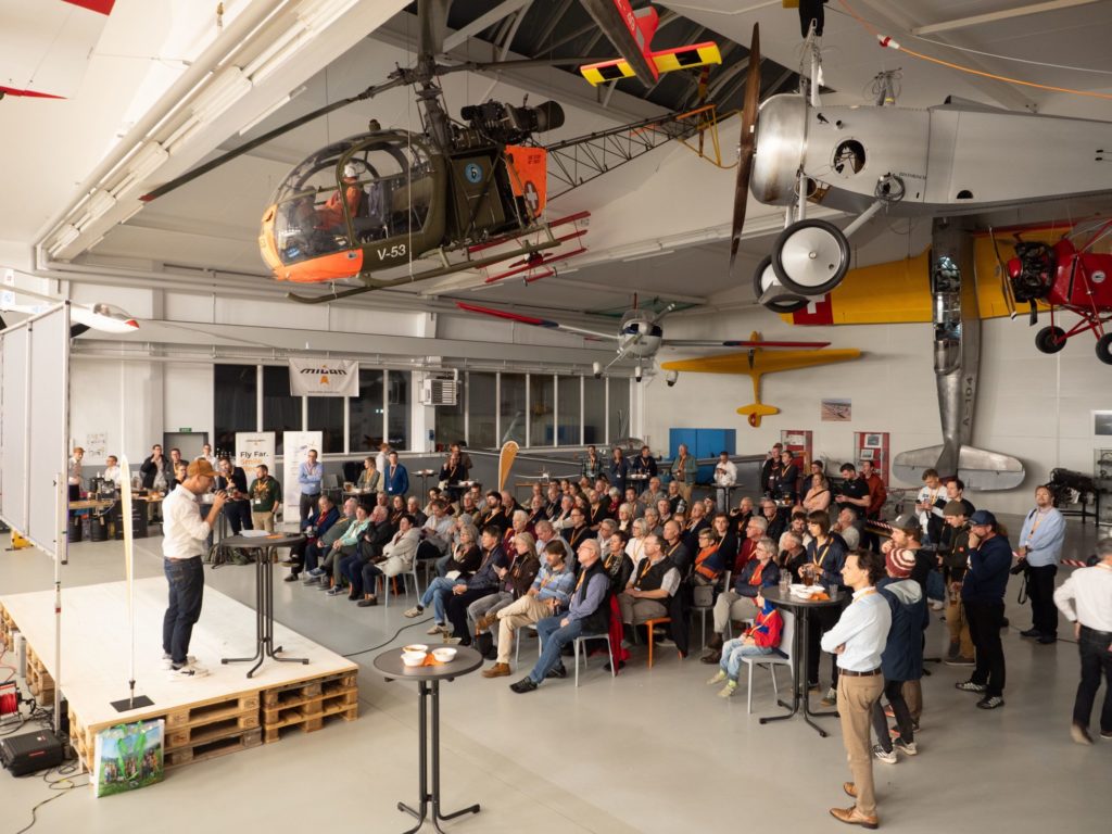 Going-Public-Veranstaltung von Milan Aircraft